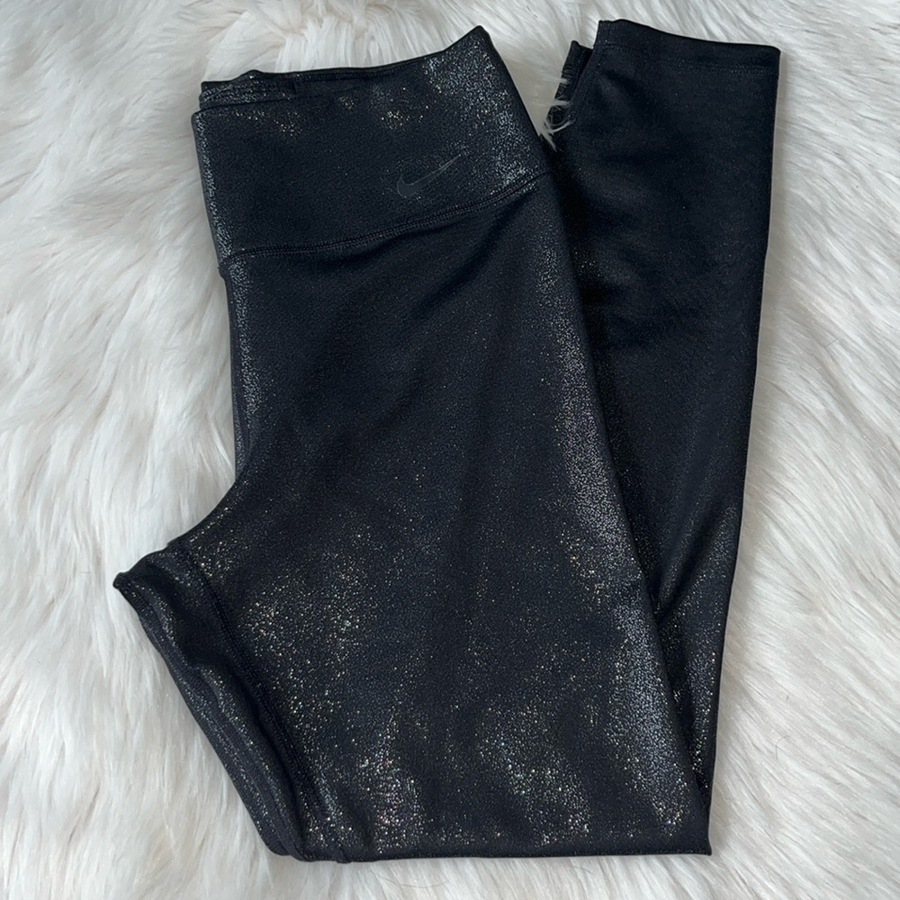 Nike sparkle leggings M